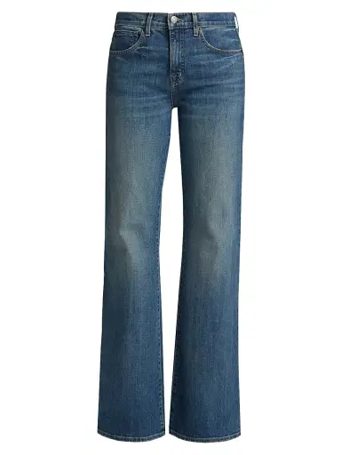 Nili Lotan Women's Celia Bootcut Jeans - Classic Wash | Thumbnail 8
