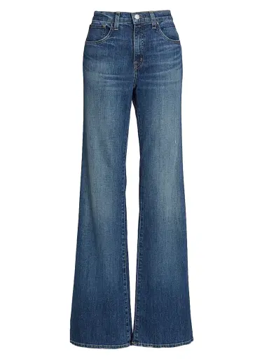 Nili Lotan Women's Celia Bootcut Jeans - Classic Wash | Thumbnail 1