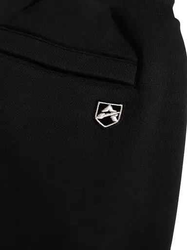 AVIREX Men's Script Logo Cotton Joggers - Black | Thumbnail 6