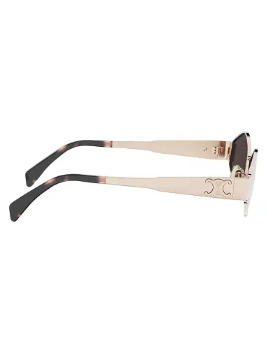 Celine Men's Triomphe 54MM Metal Sunglasses - Rose Gold Smoke | Thumbnail 7 Celine Men's Triomphe 54MM Metal Sunglasses - Rose Gold Smoke | Thumbnail 7