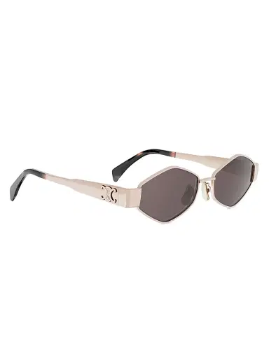 Celine Men's Triomphe 54MM Metal Sunglasses - Rose Gold Smoke | Thumbnail 8 Celine Men's Triomphe 54MM Metal Sunglasses - Rose Gold Smoke | Thumbnail 8