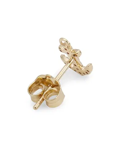 Sydney Evan Women's 14K Yellow Gold & 0.09 TCW Diamond Mini Anchor Stud Earrings - Yellow Gold | Thumbnail 3 Sydney Evan Women's 14K Yellow Gold & 0.09 TCW Diamond Mini Anchor Stud Earrings - Yellow Gold | Thumbnail 3