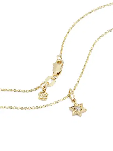 Sydney Evan Women's 14K Yellow Gold & 0.04 TCW Diamond Star Of David Pendant Necklace - Yellow Gold | Thumbnail 3 Sydney Evan Women's 14K Yellow Gold & 0.04 TCW Diamond Star Of David Pendant Necklace - Yellow Gold | Thumbnail 3