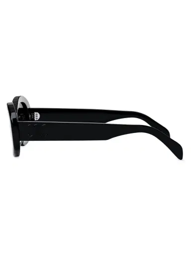CELINE Men's 52MM Triomphe Oval Sunglasses - Black Smoke | Thumbnail 2