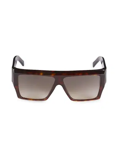 Celine Men's 60MM Oversized Square Sunglasses - Havana | Thumbnail 2