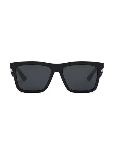 Dior Men's DiorB27 S1I 56MM Mirrored Acetate Sunglasses - Black Smoke | Thumbnail 2 Dior Men's DiorB27 S1I 56MM Mirrored Acetate Sunglasses - Black Smoke | Thumbnail 2
