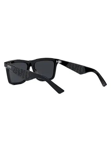 Dior Men's DiorB27 S1I 56MM Mirrored Acetate Sunglasses - Black Smoke | Thumbnail 4 Dior Men's DiorB27 S1I 56MM Mirrored Acetate Sunglasses - Black Smoke | Thumbnail 4