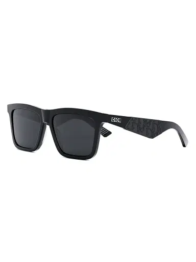 Dior Men's DiorB27 S1I 56MM Mirrored Acetate Sunglasses - Black Smoke | Thumbnail 1 Dior Men's DiorB27 S1I 56MM Mirrored Acetate Sunglasses - Black Smoke | Thumbnail 1