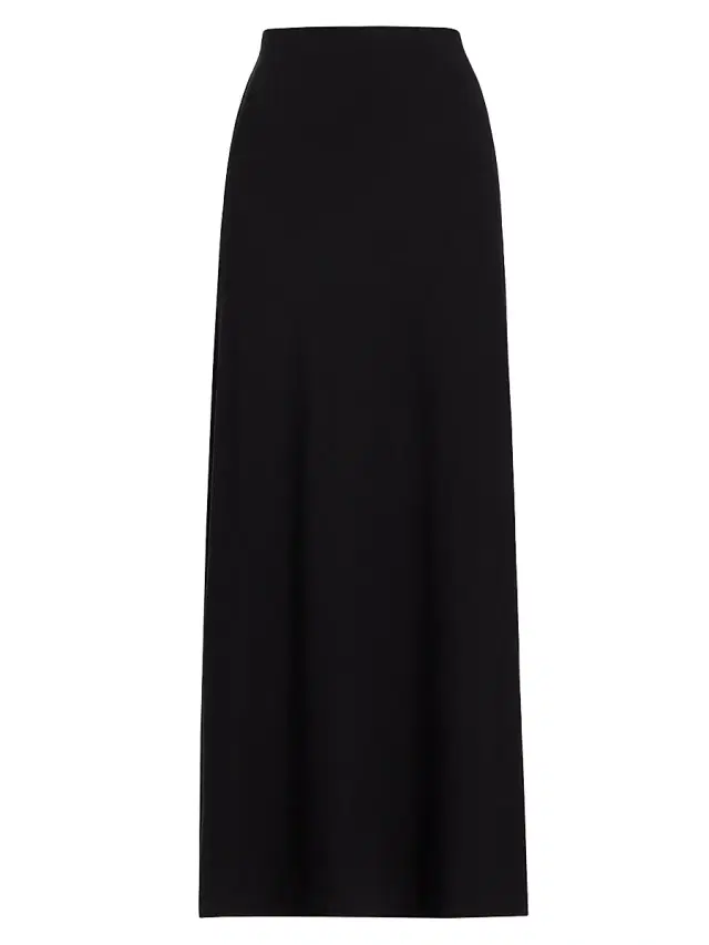 Leset Women's Lauren Maxi Skirt - Black