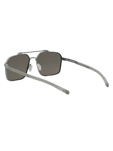 TAG Heuer Men's Flex Dyneema 57MM Square Sunglasses - Silver Matte Palladium | Thumbnail 4 TAG Heuer Men's Flex Dyneema 57MM Square Sunglasses - Silver Matte Palladium | Thumbnail 4
