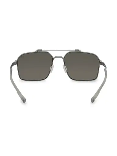 TAG Heuer Men's Flex Dyneema 57MM Square Sunglasses - Silver Matte Palladium | Thumbnail 5 TAG Heuer Men's Flex Dyneema 57MM Square Sunglasses - Silver Matte Palladium | Thumbnail 5