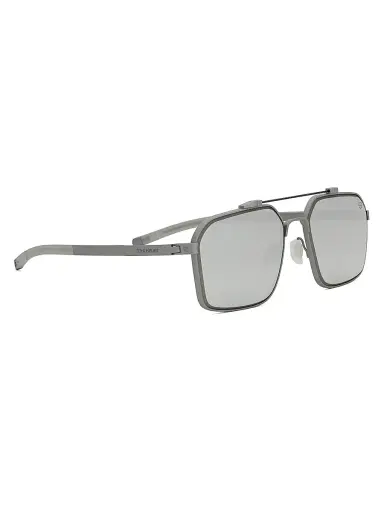 TAG Heuer Men's Flex Dyneema 57MM Square Sunglasses - Silver Matte Palladium | Thumbnail 8 TAG Heuer Men's Flex Dyneema 57MM Square Sunglasses - Silver Matte Palladium | Thumbnail 8