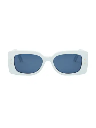 Dior Women's Diorpacific S1U 53MM Acetate Rectangular Sunglasses - Shiny Light Blue | Thumbnail 2 Dior Women's Diorpacific S1U 53MM Acetate Rectangular Sunglasses - Shiny Light Blue | Thumbnail 2
