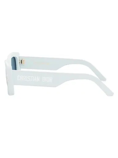 Dior Women's Diorpacific S1U 53MM Acetate Rectangular Sunglasses - Shiny Light Blue | Thumbnail 3 Dior Women's Diorpacific S1U 53MM Acetate Rectangular Sunglasses - Shiny Light Blue | Thumbnail 3