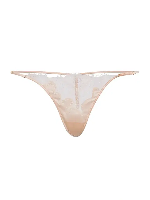 Kiki de Montparnasse Women's Giselle Lace G-String Panty - Blush Sucre