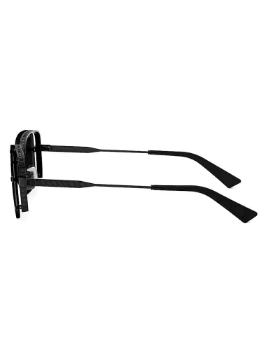 Dior Men's Neodior S4U 58MM Rectangular Sunglasses - Black Dark Grey | Thumbnail 3