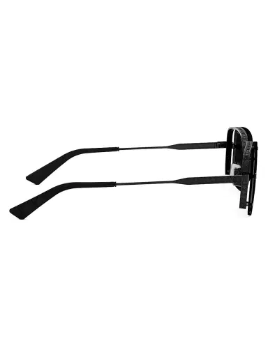 Dior Men's Neodior S4U 58MM Rectangular Sunglasses - Black Dark Grey | Thumbnail 7