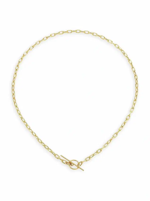 Women's 14K Yellow Gold Toggle Necklace - Gold
