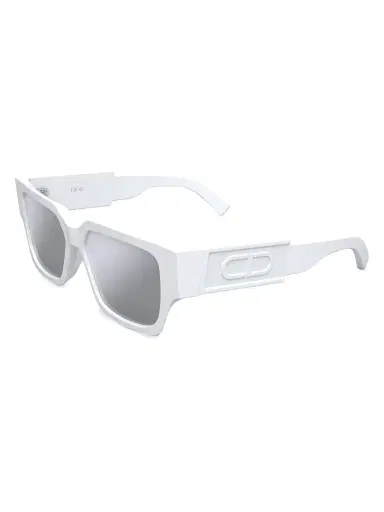 Dior Men's CD SU 55MM Square Sunglasses - White Smoke Mirror | Thumbnail 2 Dior Men's CD SU 55MM Square Sunglasses - White Smoke Mirror | Thumbnail 2
