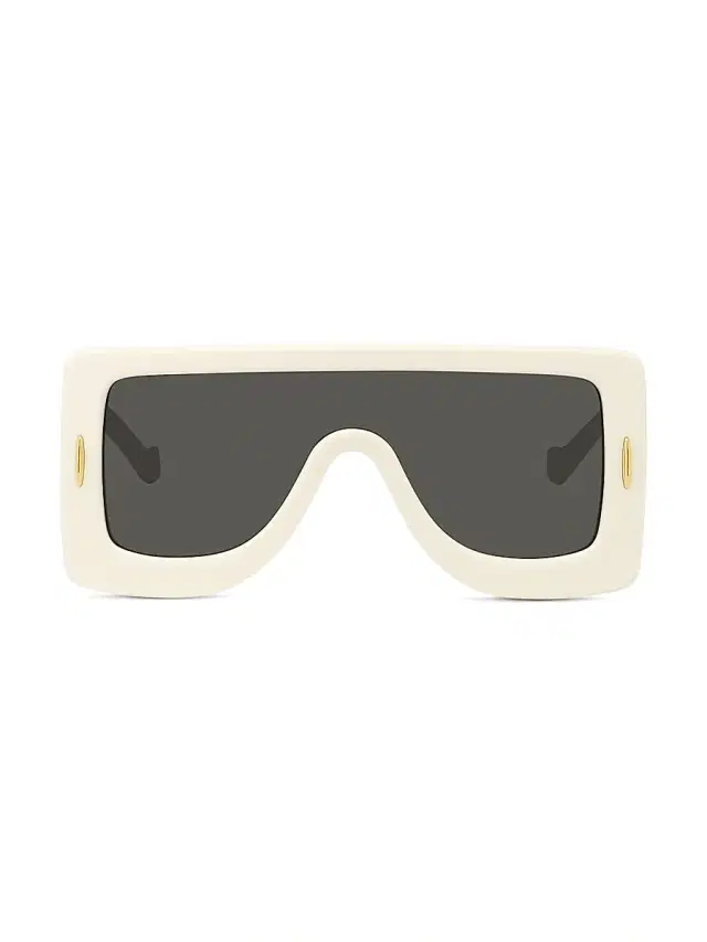 LOEWE Men's Chunky Anagram 140MM Mask Sunglasses -  Smoke