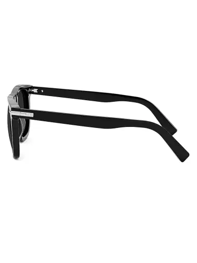 Dior Men's BlackSuit S13I Havana 53MM Square Sunglasses - Black Dark Grey | Thumbnail 3