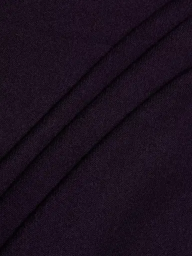 Sofia Cashmere Women's Cashmere Knit Wrap - Purple | Thumbnail 3