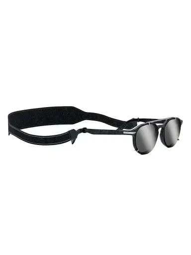 Dior Men's Diorblacksuit RI 56MM Round Sunglasses - Blue Grey Mirror | Thumbnail 8