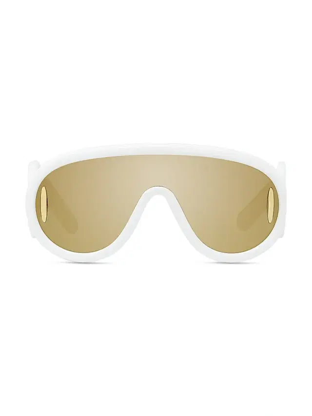 LOEWE Men's  x Paula's Ibiza Mask Sunglasses -  Brown Mirror
