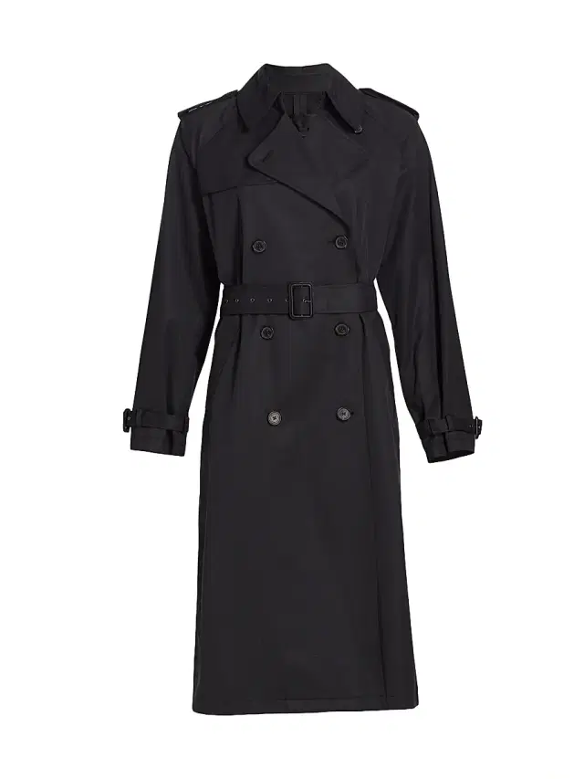 Women's Tanner Trench Coat - Black