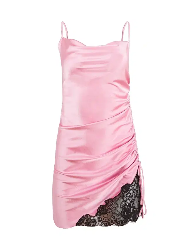Women's Stretch-Silk Ruched Minidress - Bisou