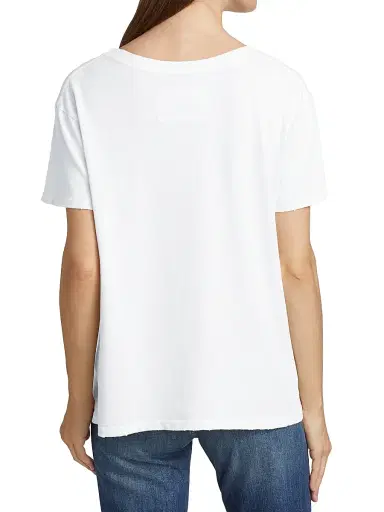 Nili Lotan Women's Brady Cotton T-Shirt | Thumbnail 5 Nili Lotan Women's Brady Cotton T-Shirt | Thumbnail 5