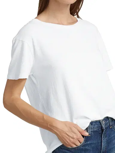 Nili Lotan Women's Brady Cotton T-Shirt | Thumbnail 6 Nili Lotan Women's Brady Cotton T-Shirt | Thumbnail 6