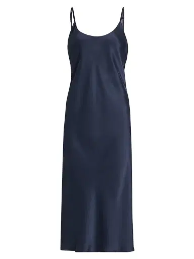 Lunya Women's Washable Silk Slip Dress - Deep Blue | Thumbnail 1 Lunya Women's Washable Silk Slip Dress - Deep Blue | Thumbnail 1
