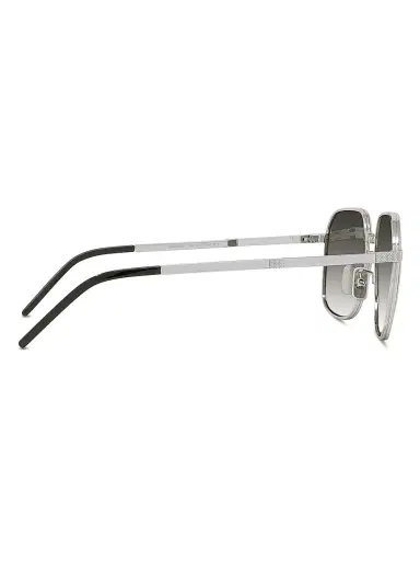 Givenchy Men's GV One 56MM Square Sunglasses - Shiny Palladium | Thumbnail 7