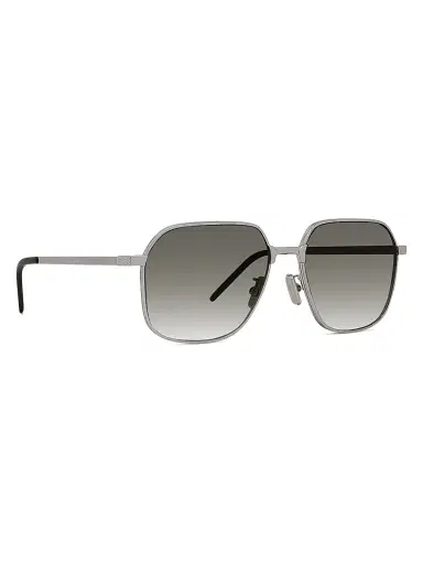 Givenchy Men's GV One 56MM Square Sunglasses - Shiny Palladium | Thumbnail 8