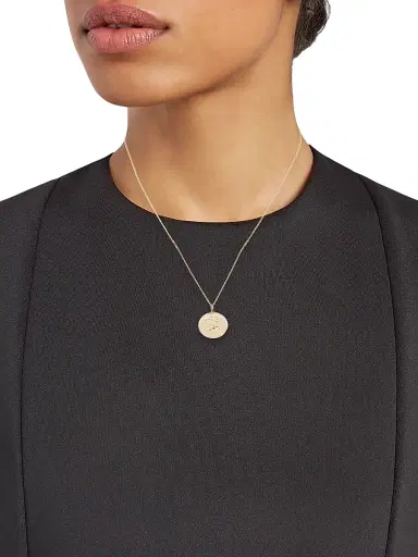 Sydney Evan Women's 14K Yellow Gold & Diamond Zodiac Medallion Pendant Necklace - Sagittarius | Thumbnail 2 Sydney Evan Women's 14K Yellow Gold & Diamond Zodiac Medallion Pendant Necklace - Sagittarius | Thumbnail 2