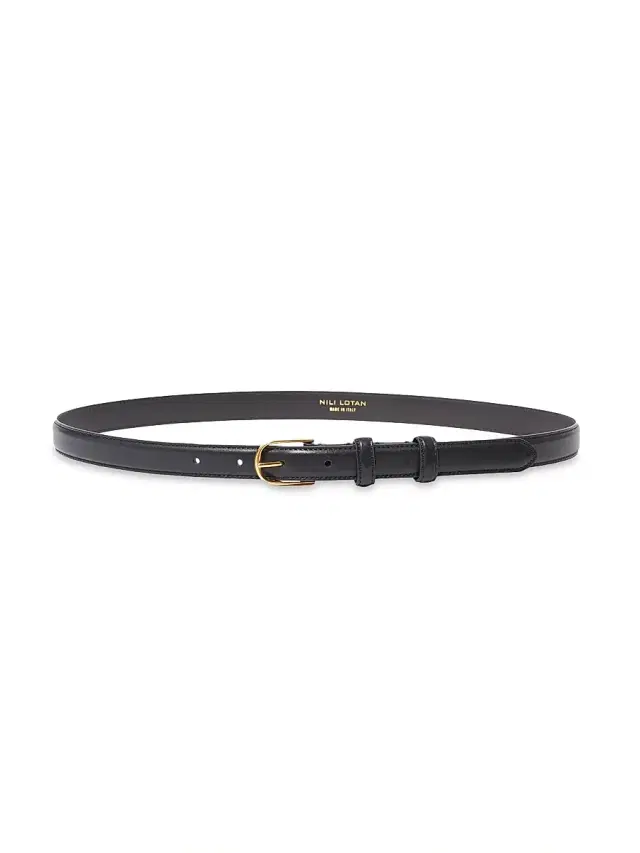 Nili Lotan Women's Jane Leather Belt - Black