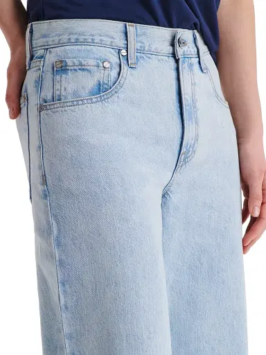 TWP Women's Tiny Dancer Wide-Leg Jeans - Light Wash - Size 32 | Thumbnail 6 TWP Women's Tiny Dancer Wide-Leg Jeans - Light Wash - Size 32 | Thumbnail 6