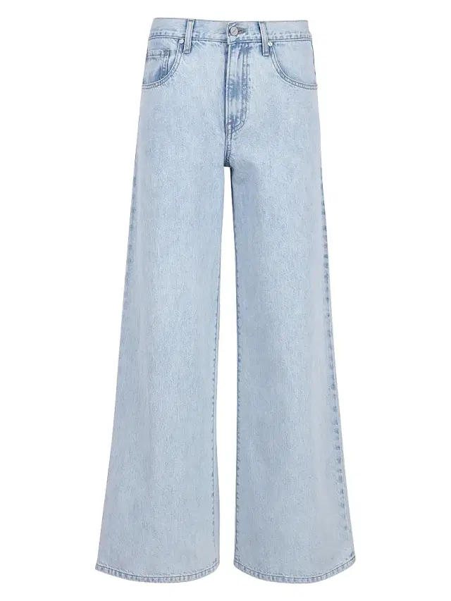 TWP Women's Tiny Dancer Wide-Leg Jeans - Light Wash