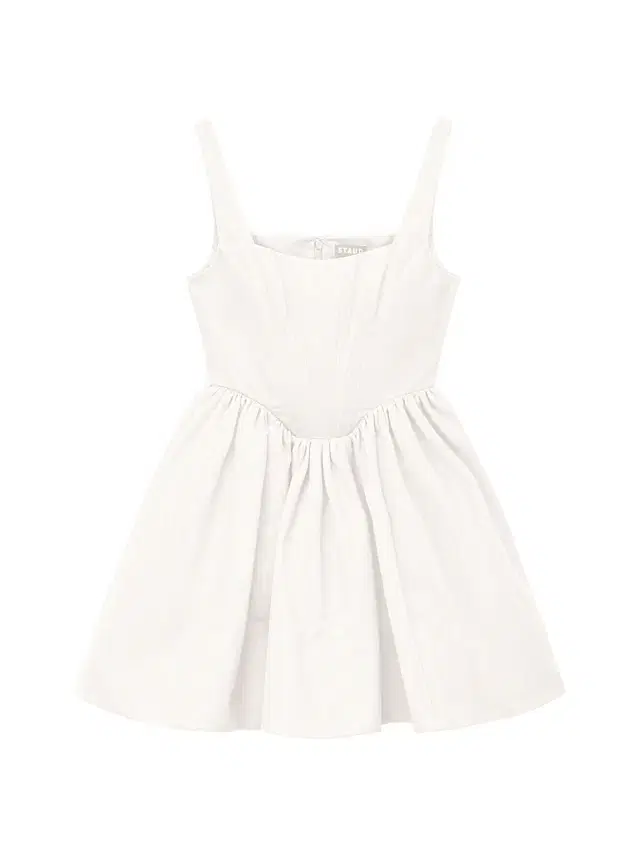 Staud Women's Landscape Corset Minidress - White