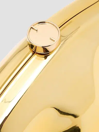 Cult Gaia Women's Caldera Metallic Clutch Bag | Thumbnail 7 Cult Gaia Women's Caldera Metallic Clutch Bag | Thumbnail 7