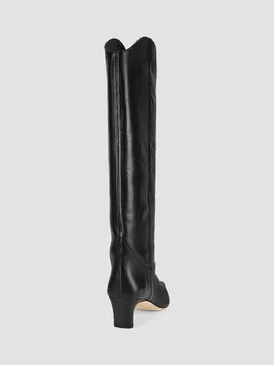 Staud Women's Western Wally 50MM Leather Knee-High Boots | Thumbnail 3 Staud Women's Western Wally 50MM Leather Knee-High Boots | Thumbnail 3