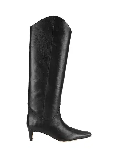 Staud Women's Western Wally 50MM Leather Knee-High Boots | Thumbnail 1 Staud Women's Western Wally 50MM Leather Knee-High Boots | Thumbnail 1