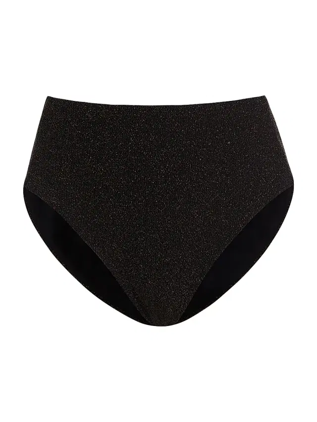 Women's The High Rise Bikini Bottom - Black