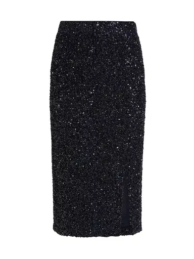 TWP Women's Paltrow Sequined Pencil Midi-Skirt | Thumbnail 1