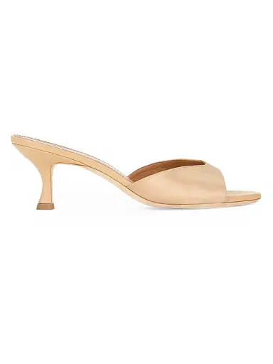 Staud Women's Brigitte 55MM Satin Mules | Thumbnail 1