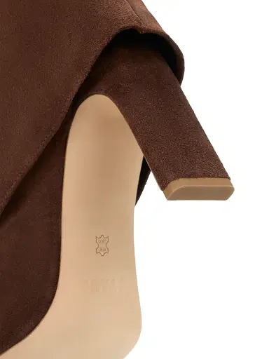 Staud Women's Wally 90MM Suede Foldover Boots | Thumbnail 5