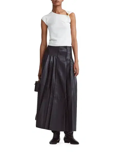 Altuzarra Women's Rinaldi Asymmetric Slash Knit Top - Ivory - Size Large | Thumbnail 2 Altuzarra Women's Rinaldi Asymmetric Slash Knit Top - Ivory - Size Large | Thumbnail 2