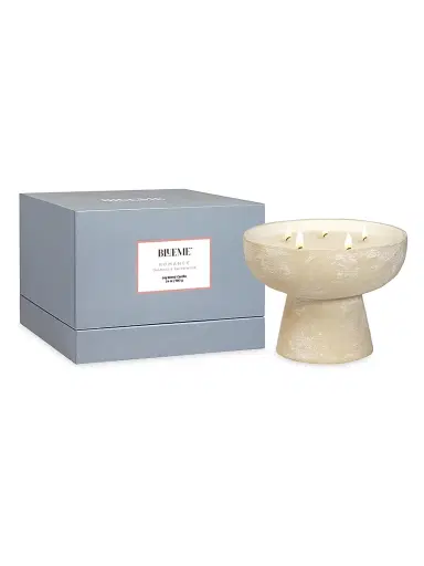 Blueme Romance Oakmoss & Sandalwood Giant Ceramic Candle Small | Thumbnail 2 Blueme Romance Oakmoss & Sandalwood Giant Ceramic Candle Small | Thumbnail 2