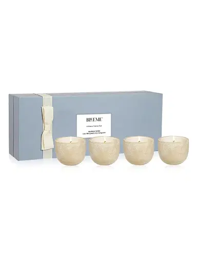 Blueme Calm, Balance, Nostalgia, & Focus 4-Piece Ceramic Votive Candle Set | Thumbnail 1 Blueme Calm, Balance, Nostalgia, & Focus 4-Piece Ceramic Votive Candle Set | Thumbnail 1